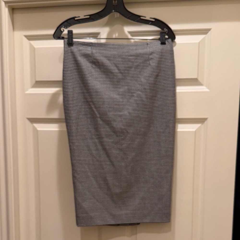 Luisa Spagnoli, hounds, tooth, vintage, Classic Pencil Skirt size 10